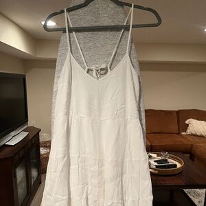 Abercrombie and Fitch White Mini Dress
